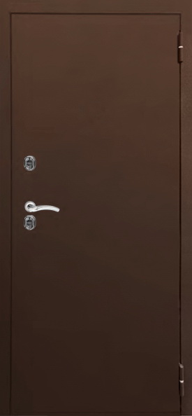 Аргус Входная дверь Аргус Тепло Скиф молоток коричневый, арт. 0001232 - фото №1 (внешняя сторона)